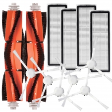 Sada kartáčů a HEPA filtry pro XIAOMI 1C, X10/X20 Plus, Draeme L10s Ultra 12ks
