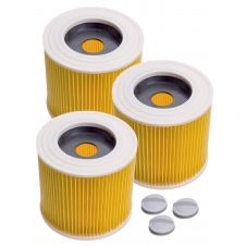 HEPA filtry pro KÄRCHER WD2, WD3, 6.414-552.0, 6.414-525 3ks