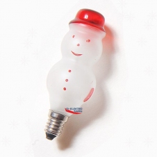 Žárovka SNĚHULÁK E-10 20V/0,1A bílý 1ks