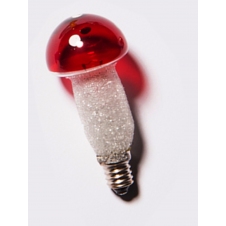 Žárovka MUCHOMŮRKA E-10 20V/0,1A červená 1ks