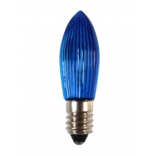 Žárovka E-10 34V 3W modrá pro svícen 7x34V, 1ks
