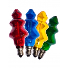 Žárovka LED Stromek 20V/0,2W MIX 4ks barev filament 1ks