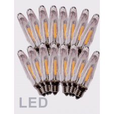 Žárovky pro řetěz ASTERIA LED Filament E-10 14V/0,2W 16ks čiré (1ks)