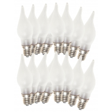 Žárovky LED Filament pro 5x48V/7x34V svícny, živý plamínek 16ks