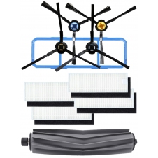 Sada HEPA filtrů a kartáče pro SILVERCREST SSRA1, ETA Falco 1515 a filtr 10ks