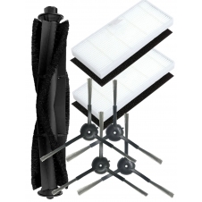 Sada kartáčů pro VIOMI S9, ETA Twins 6240, SENCOR SRV 9385 WH a HEPA filtry 9ks