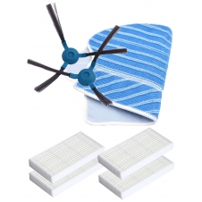 Sada kartáčků a HEPA filtry pro SENCOR SRV 4000GD EUE3 a mop 7ks