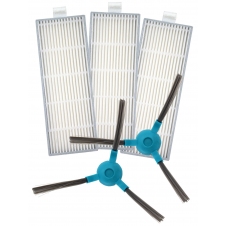 HEPA filtry a kartáčky pro SENCOR SRV 4250SL, 6250BK, 8250BK sada 3+2ks