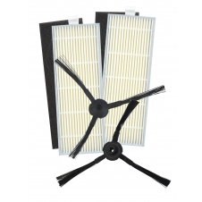 Kartáčky a HEPA filtry pro ETA Aron 2512/3512, Tesla T50/60 sada 2+2ks