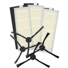 Sada kartáčků a HEPA filtrů pro TESLA T50/60, ETA 2512/3512 Aron 4+3ks