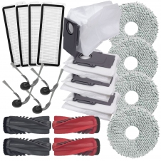 Sada HEPA filtrů, sáčků, kartáče pro ROBOROCK QRevo Curv a mopy 20ks
