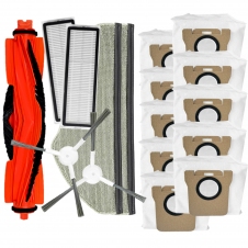 HEPA filtry, mopy, kartáče pro XIAOMI Robot Vacuum (OV51) H40 a sáčky 17ks