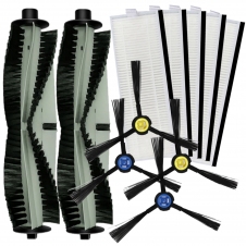 HEPA filtry, kartáče pro ETA Falco 2515/1515, TESLA T80, Silvercrest SSRA1 11ks