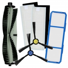 HEPA filtry, kartáče pro ETA Falco, TESLA T80, Silvercrest SSRA1 a filtr 6ks