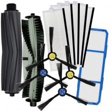 Sada HEPA filtrů, kartáče pro ETA Falco, ILIFE A7, TESLA T80 Pro a filtr 12ks